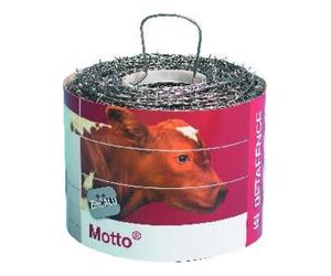 Betafence Zincalu Fil de fer barbelé en acier 250 m Quantité:1