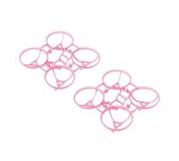 BETAFPV 2pcs Air65 Whoop Frame Kit for 1S FPV Drone - Transparent Pink | Ultralight Weight, for Champion 65mm FPV Drone, Compatible with Matrix 1S 5IN1 II FC 0702 Motors 31mm/1219S Propeller