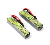 BETAFPV 2pcs Lava II 2S 580mAh Battery 7.6V 95C LiHV Lipo with XT30 Connector JST-XH2.54 Charge Plug Compatible for Brushless Whoop Drone Quadcopter Like Pavo Pico II, Pavo Femto