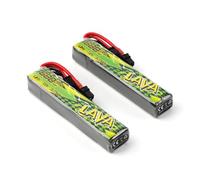 BETAFPV 2pcs Lava II 2S 680mAh Battery 7.6V 95C LiHV Lipo with XT30 Connector JST-XH2.54 Charge Plug Compatible for Brushless Whoop Drone Quadcopter Like Pavo Pico II, Pavo Femto