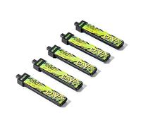 BETAFPV 5pcs Lava II 1S 280mAh Battery 3.8V 95C LiHV Lipo with BT2.0 Connector Compatible with Whoop Drone Quadcopter Like Cetus FPV Kit, Air65, Meteor65 Pro Brushless Quad