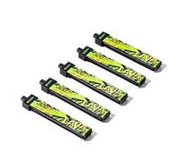 BETAFPV 5pcs Lava II 1S 320mAh LiHV Battery 3.8V 95C with BT2.0 Connector | Upgraded Z-Folding technology, Compatible with 1S Tiny Whoop Drone Quadcopter like Cetus FPV Kit, Air65, Meteor65 Pro