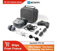 BETAFPV Aquila20 FPV Kit Brushless Whoop Quadcopter VR04 FPV Goggles ELRS 2.4G V3 with Battery LiteRadio 4 SE Radio Transmitter Aquila20 Fly Kit