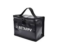 BETAFPV Fireproof Explosionproof Waterproof Safe Lipo Battery Bag for FPV Whoop Lipo Battery Storage Charging Fire and Water Resistant Highly Sturdy Double Zipper Lipo Battery Guard