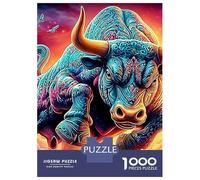 Bétail 3 Couches Carton Art Fantaisie Puzzle, Défi Ultra Difficile Adultes, Entraînement Cerveau, Soulagement Stress, Décor Mural & Cadeau Seniors 70x50cm/1000pcs