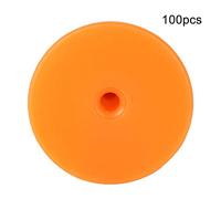 Bétail Nombre Marqueur D'oreille Accessoire pour Cochon Vache Mouton Élevage D'animaux Prévention Des Épidémies (Marque ronde orange sans mots 30 * 30mm)