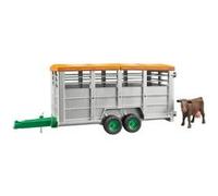 Bruder Remorque à bétail avec 1 vache 1:16