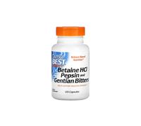 Betaine HCl, Pepsin & Gentian Bitters 120 Capsules Doctors Best