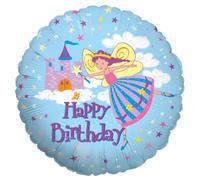 Betallic f86165p Ballon 18 "- Happy Birthday Fairy Princess