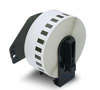 BETCKEY - 1 DK-22210 Rouleau de Papier Continu Compatible avec Brother, 29mm x 30.48m, 1 Étiquettes Amovibles pour Imprimantes d'Étiquettes QL Brother