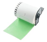 BETCKEY - 1 DK-22243 Rouleau de Étiquettes d'Expédition Continu Compatible avec Brother, 102mm x 30.48m, 1 Étiquettes Couleur Vert pour Imprimantes d'Étiquettes QL Brother