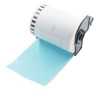 BETCKEY - 1 DK-22243 Rouleau de Étiquettes d'Expédition Continu Compatible avec Brother, 102mm x 30.48m, 1 Étiquettes Couleur Bleu pour Imprimantes d'Étiquettes QL Brother