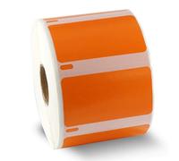 BETCKEY - 1 Rouleau 11354 Étiquette couleur Compatible avec DYMO S0722540, 57mm x 32mm, 1000 Étiquettes Pour Dossier Suspendu(Orange) Pour DYMO LabelWriter 450, 4XL, NON Pour 550 ou 5XL