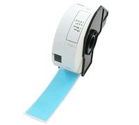 BETCKEY - 1 Rouleau DK-11201 Étiquettes d'Adresse Compatible avec Brother, 29mm x 90mm, 400 Étiquettes Couleur Bleu pour Imprimantes d'Étiquettes QL Brother