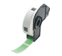 BETCKEY - 1 Rouleau DK-11204 Étiquettes Multi - Usages Compatible avec Brother, 17mm x 54mm, 400 Étiquettes Couleur Vert pour Imprimantes d'Étiquettes QL Brother
