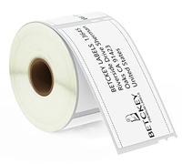 BETCKEY - 1 Rouleaux 99014 Étiquettes(Amovible) Compatible avec DYMO S0722430, 54mm x 101mm, 240 Étiquettes de Transport Pour DYMO LabelWriter 450, 4XL, NON Pour 550 ou 5XL