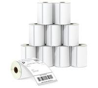 BETCKEY - 10 Rouleaux Étiquettes Compatible avec DYMO S0904980, 104mm x 159mm, 2200 Étiquettes de Transport Pour DYMO LabelWriter 4XL, NON Pour 5XL