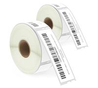 BETCKEY - 2 Grands Rouleaux 99010 Étiquettes Compatible avec DYMO S0722370, 28mm x 89mm, 700 Étiquettes d'Adresse Pour DYMO LabelWriter 450, 4XL, NON Pour 550 ou 5XL