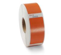 BETCKEY - 2 Rouleaux 11352 Étiquette couleur Compatible avec DYMO S0722520, 25mm x 54mm, 1000 Étiquettes Adresse de Retour(Orange) Pour DYMO LabelWriter 450, 4XL, NON Pour 550 ou 5XL