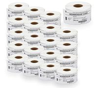 BETCKEY - 20 Rouleaux 11356 Étiquettes Compatible avec DYMO S0722560, 41mm x 89mm, 6000 Étiquettes Pour Badges Nominatifs Pour DYMO LabelWriter 450, 4XL, NON Pour 550 ou 5XL