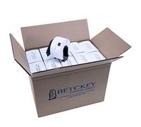 BETCKEY - 20 Rouleaux DK-11208 Grandes Étiquettes d'Adresse Compatible avec Brother, 38mm x 90mm, 8000 Étiquettes pour Imprimantes d'Étiquettes QL Brother