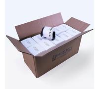 BETCKEY - 20 Rouleaux DK-22205 Rouleau de Papier Continu Compatible avec Brother, 62mm x 30.48m, 20 Étiquettes pour Imprimantes d'Étiquettes QL Brother
