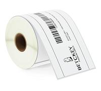 BETCKEY - 76mm x 127mm(3 in x 5 in) Perforées Étiquettes Thermiques pour Expédition et Usage Multiple de Grande Taille Compatible avec les imprimantes Zebra et autres [1 Rouleau/350 Étiquettes]