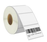 BETCKEY - 76mm x 51mm(3 in x 2 in) Perforées Étiquettes Thermiques pour Usage Multiple et Expédition Compatible avec les imprimantes Zebra et autres [1 Rouleau/750 Étiquettes]