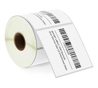 BETCKEY - 76mm x 76mm(3 in x 3 in) Perforées Étiquettes Thermiques Polyvalentes et Carrées de Grande Taille Compatible avec les imprimantes Zebra et autres [1 Rouleau/500 Étiquettes]
