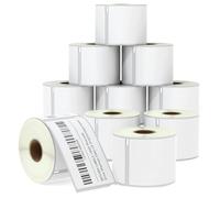 BETCKEY - Compatible DYMO 30256 (2-5/16" x 4") Shipping Labels, Perforated, Compatible with DYMO Labelwriter 450, 4XL, NOT FIT 550 & 5XL [10 Rolls/3000 Labels]