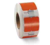 BETCKEY Lot de 2 rouleaux de 1000 étiquettes colorées compatibles avec Dymo 3033 1,27 x 2,5 cm