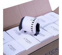 BETCKEY - Lot de 20 rouleaux d'étiquettes continues de rechange compatibles avec Brother DK-2205 (7,9 x 30,5 m), à utiliser avec les imprimantes d'étiquettes Brother QL