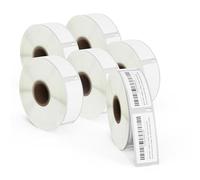 BETCKEY - Lot de 6 rouleaux de 2 700 étiquettes de rechange amovibles pour DYMO 1738595 (1,9 x 6,3 cm), étiquettes étanches durables, compatibles avec les imprimantes DYMO Thermal 450, 4XL et Zebra