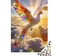 Bête Mythique Puzzle 1000 Pièces phénix Puzzle en Carton Qualité Premium Puzzle Adulte Difficile Collection Vacances 52x38cm/1000pcs