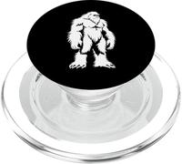 Bête Yeti Abominable Homme des neiges Humour Simple Yeti PopSockets PopGrip pour MagSafe