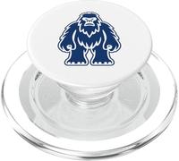Bête Yeti Abominable Homme des neiges Humour Simple Yeti PopSockets PopGrip pour MagSafe
