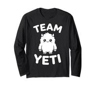 Bête Yeti Abominable Homme des neiges Humour Team Yeti Manche Longue