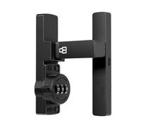 Betensh Verrou Serrure de Fermeture Porte Interieure Coulissante Boulon de Verrouillage 90° Verrou Porte Interieure avec Mot De Passe Boucle,lumineux