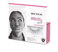 Beter Extensions de cils artificiels n° 58 Endless Curl, avec colle, végétaliens et réutilisables, cheveux synthétiques avec ruban transparent pour un look naturel, maquillage des yeux