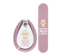 BETER Mini Cure Cuidado Uñas Bebés rose Lote 2 Pz pour adultes, usage quotidien, format pratique