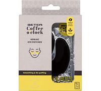 Beter - Patchs de contour des yeux avec fibre végétale Konjac - Modèle Coffee O'clock - Lot de 10 paires de patchs.