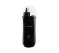 Beter - Tondeuse Électrique Rechargeable USB-C pour Nez et Oreilles, Taille-poils avec Écran Numérique, Lames Rotatives, Sans Fil, Taille-poils Portable, Coupe Précise et Sûre, Pour Homme et Femme