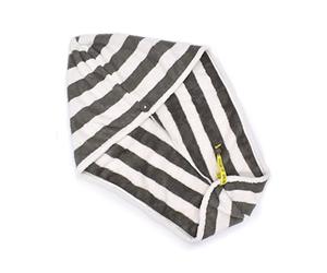 Beter - Turban à cheveux avec microfibre extra douce, séchage rapide, modèle Coffee O'clock