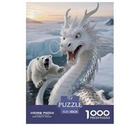 bêtes divines1000 Pièces Puzzleanimaux Contes Magiques, Adultes/Enfants, Illustration Originale, Activités Familiales 38x26cm/1000pcs