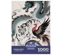 bêtes divinesPuzzle 1000 Pièces Animaux Adultes Et Enfants, Puzzle De Qualité Supérieure, Fantaisie, Jeu Éduchatif, Peinture Art 70x50cm/1000pcs
