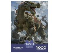 bêtes divinesPuzzle 1000 Pièces Animaux Adultes Et Enfants, Puzzle De Qualité Supérieure, Fantaisie, Jeu Éduchatif, Peinture Art 70x50cm/1000pcs