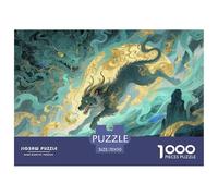 bêtes divinesPuzzle Adulte 1000 Piècesanimaux Contes Magiques, Adultes/Enfants, Illustration Originale, Puzzle Qualité Supérieure, Détente 70x50cm/1000pcs