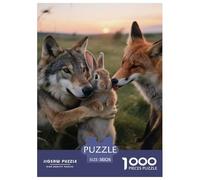 bêtes1000 Pièces Puzzleanimaux Contes Magiques, Adultes/Enfants, Le Cabanon De L'Artiste, Activités Familiales 38x26cm/1000pcs