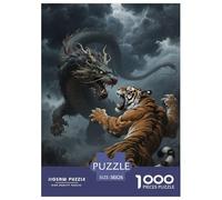 bêtesPuzzle 1000 Pièces Animaux Style Pin-up Coloré, Jeu Éduchatif, Jouet 1000 Pièces, Peinture Art, Adultes/Enfants 38x26cm/1000pcs
