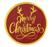 BETESSIN 120Pcs Étiquettes Autocollantes Cadeaux Noël Rondes Sticker Auto-Adhésif Merry Christmas de 4cm